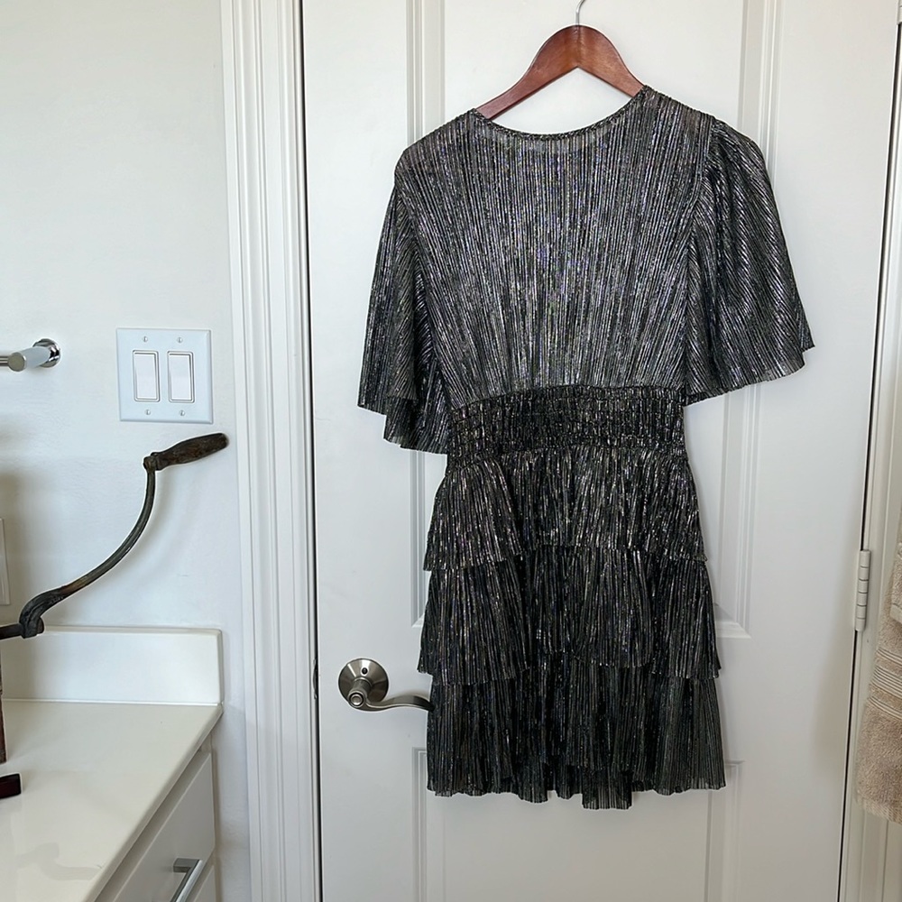 Black and Silver minidress